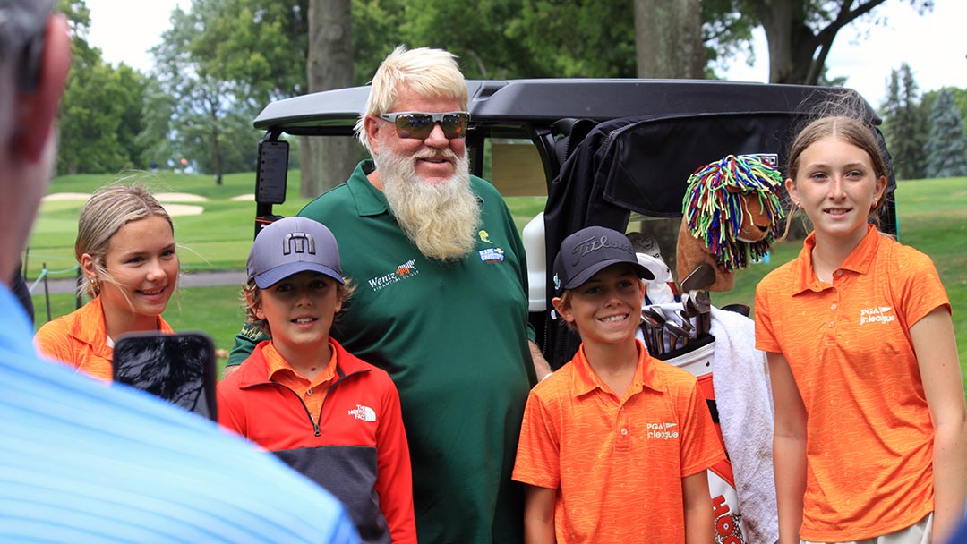 John Daly at the 2024 Firestone Junior Cup