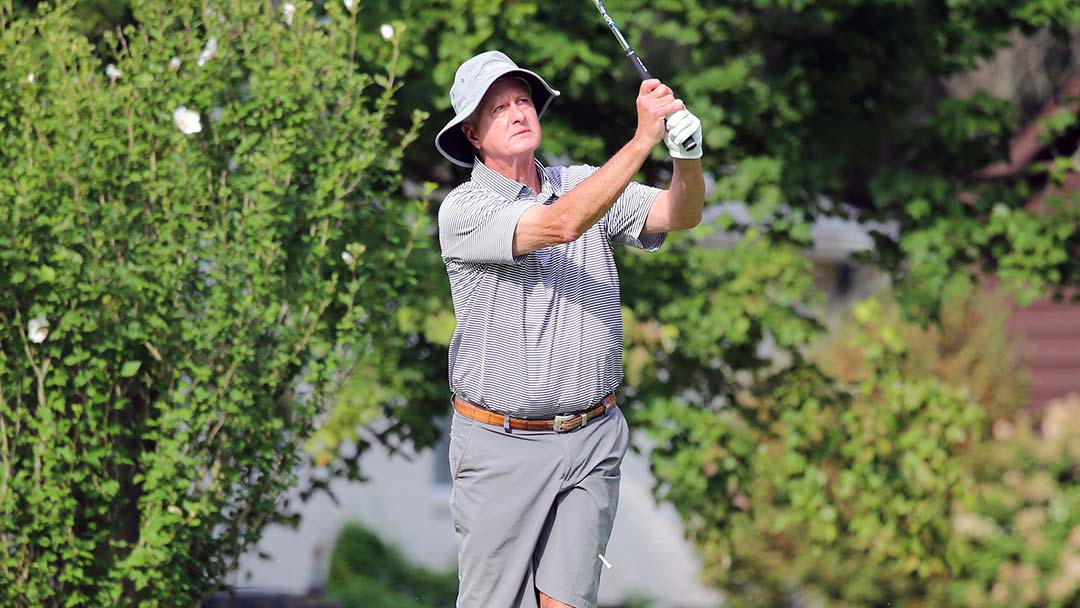 Rick Merrow, 2024 Stark County Am 70+ champion.