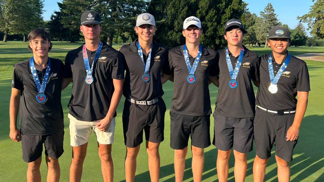 2024 Avon Boys Golf Team, LCAAA Invitational champions