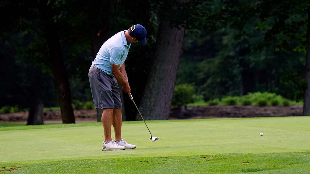 16th hole birdie putt, Chris Okeson, 2024 Summit County Am