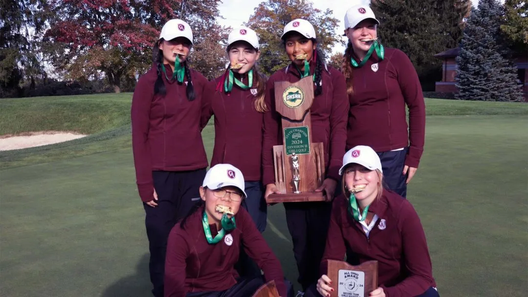 2024 Columbus Academy Girls Golf Team