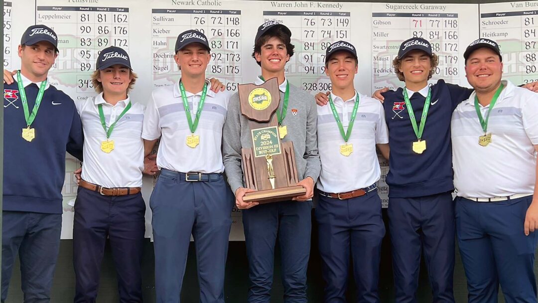 2024 Warren JFK Boys Golf Team