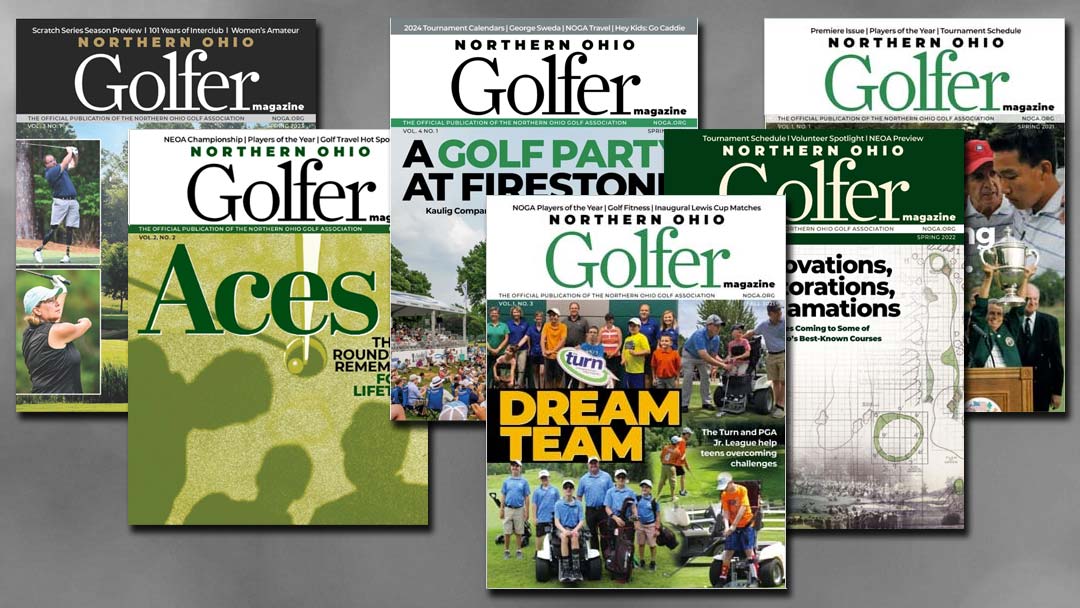 Northern Ohio Golfer Magazine Covers