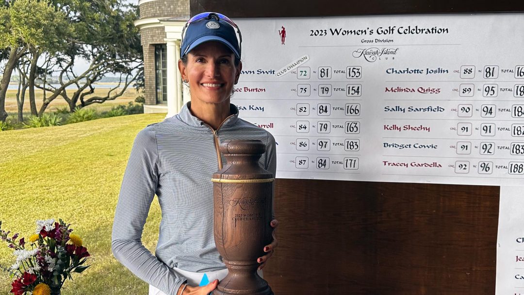 Dawn Swit Kiawah trophy