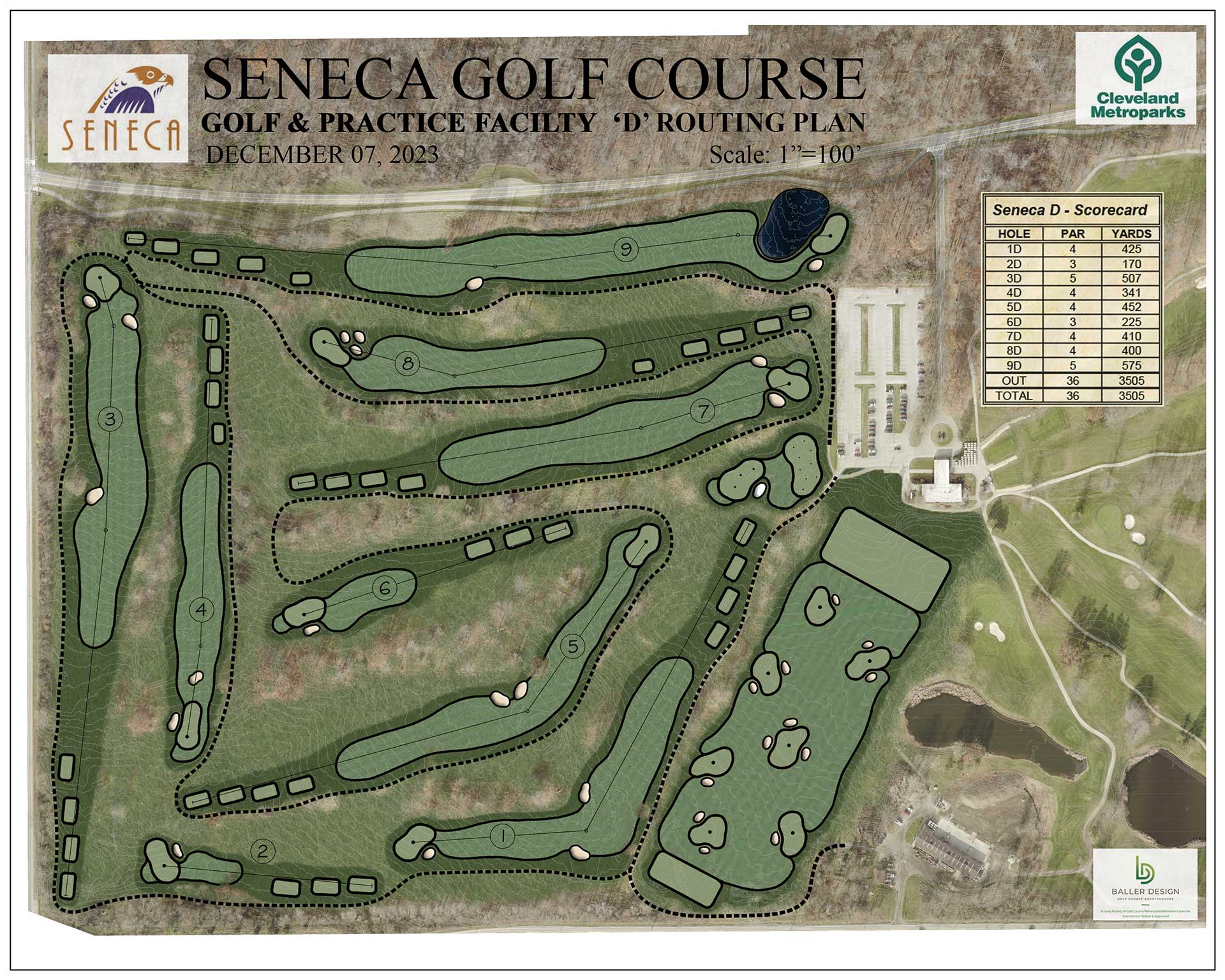 Seneca Golf Course renovation plans, D Course